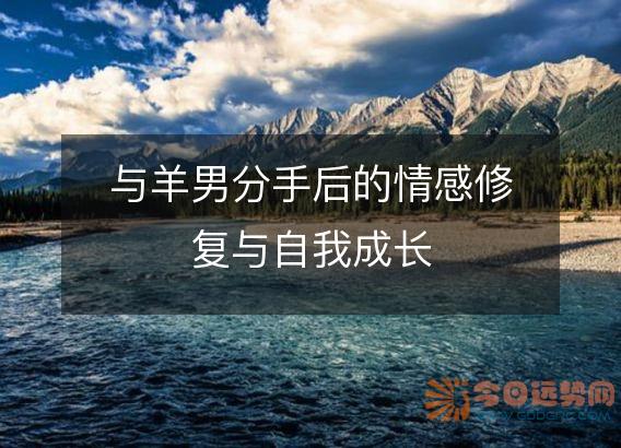 与羊男分手后的情感修复与自我成长