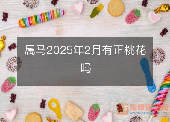 属马2025年2月有正桃花吗