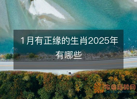 1月有正缘的生肖2025年有哪些